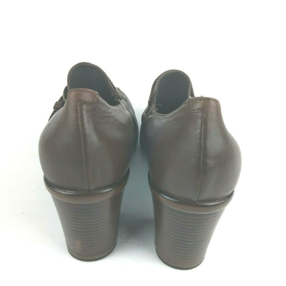 Dansko Norah Brown Leather Shoes Womens - Picture 3 of 6